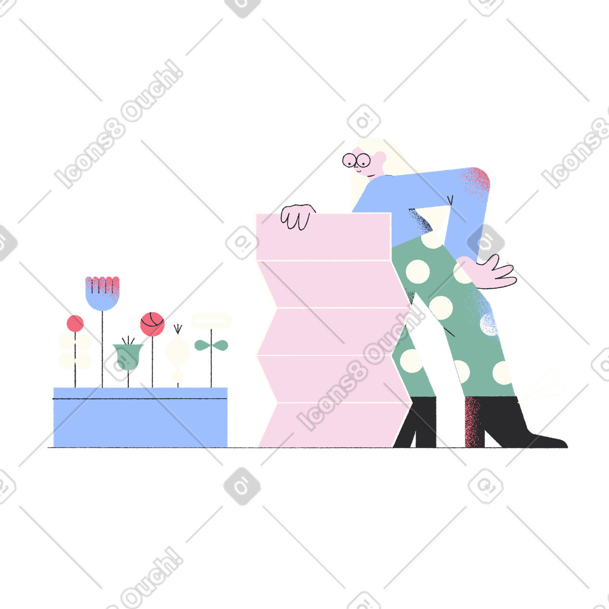 List is empty illustration in PNG, SVG