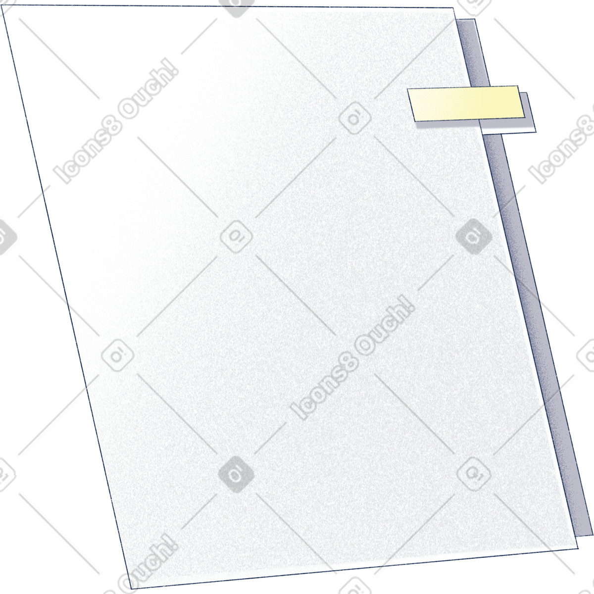 Haze スタイルの Sheets of paper のイラストをPNG、SVG形式でダウンロード