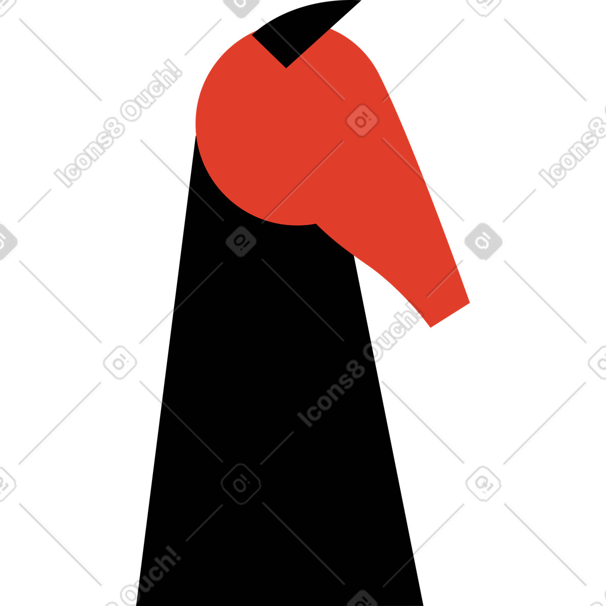 Ilustração de Cavalo xadrez em no estilo Burgundy para baixar em PNG, SVG