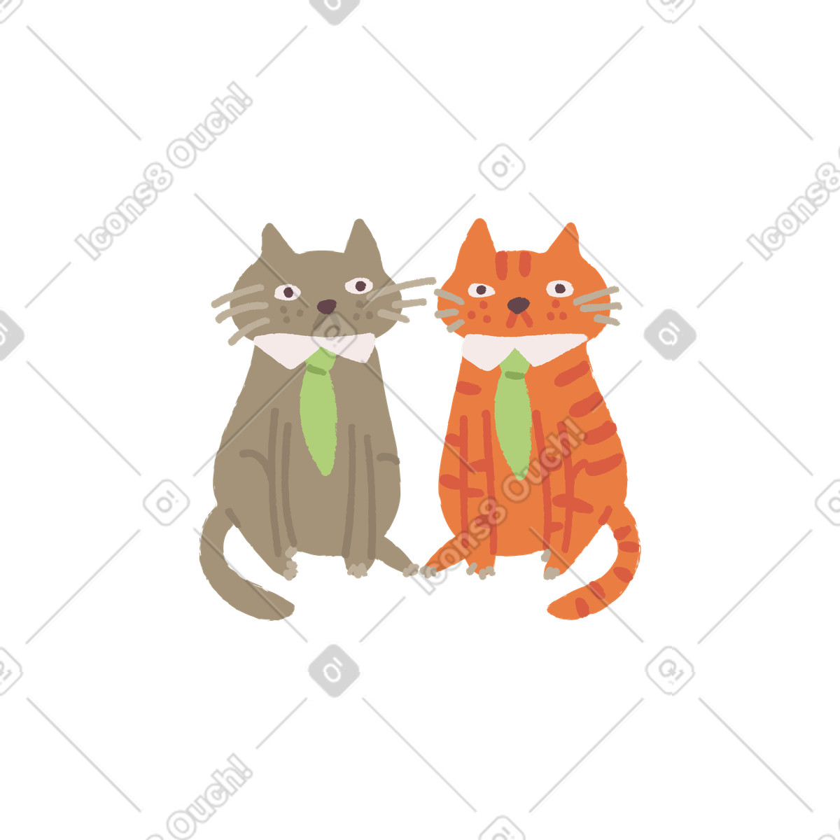 Иллюстрация Сотрудники в стиле Ginger Cat — скачать в форматах PNG, SVG