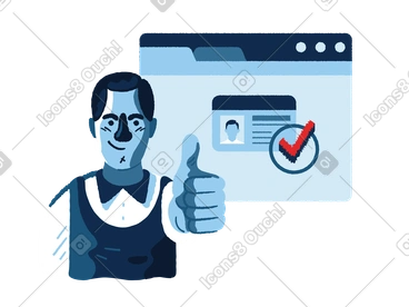 Personal information verification PNG, SVG