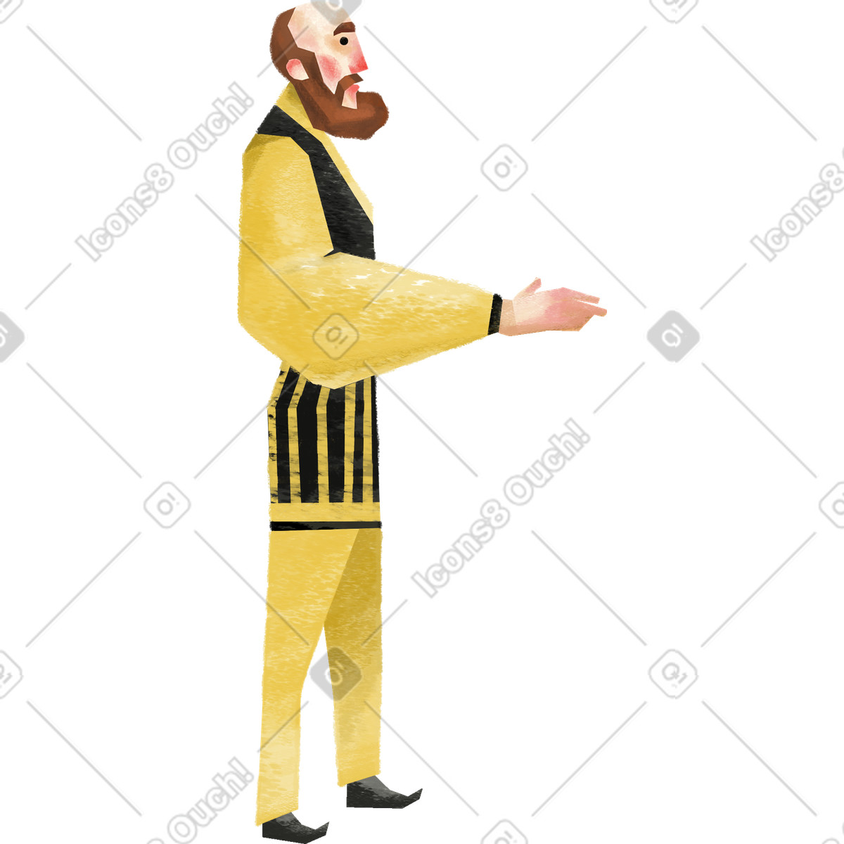 Ilustración Man en estilo Family a descargar en PNG y SVG
