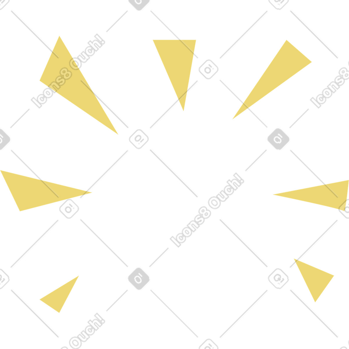 Ilustração de Linhas exclamação em no estilo Delight para baixar em PNG, SVG