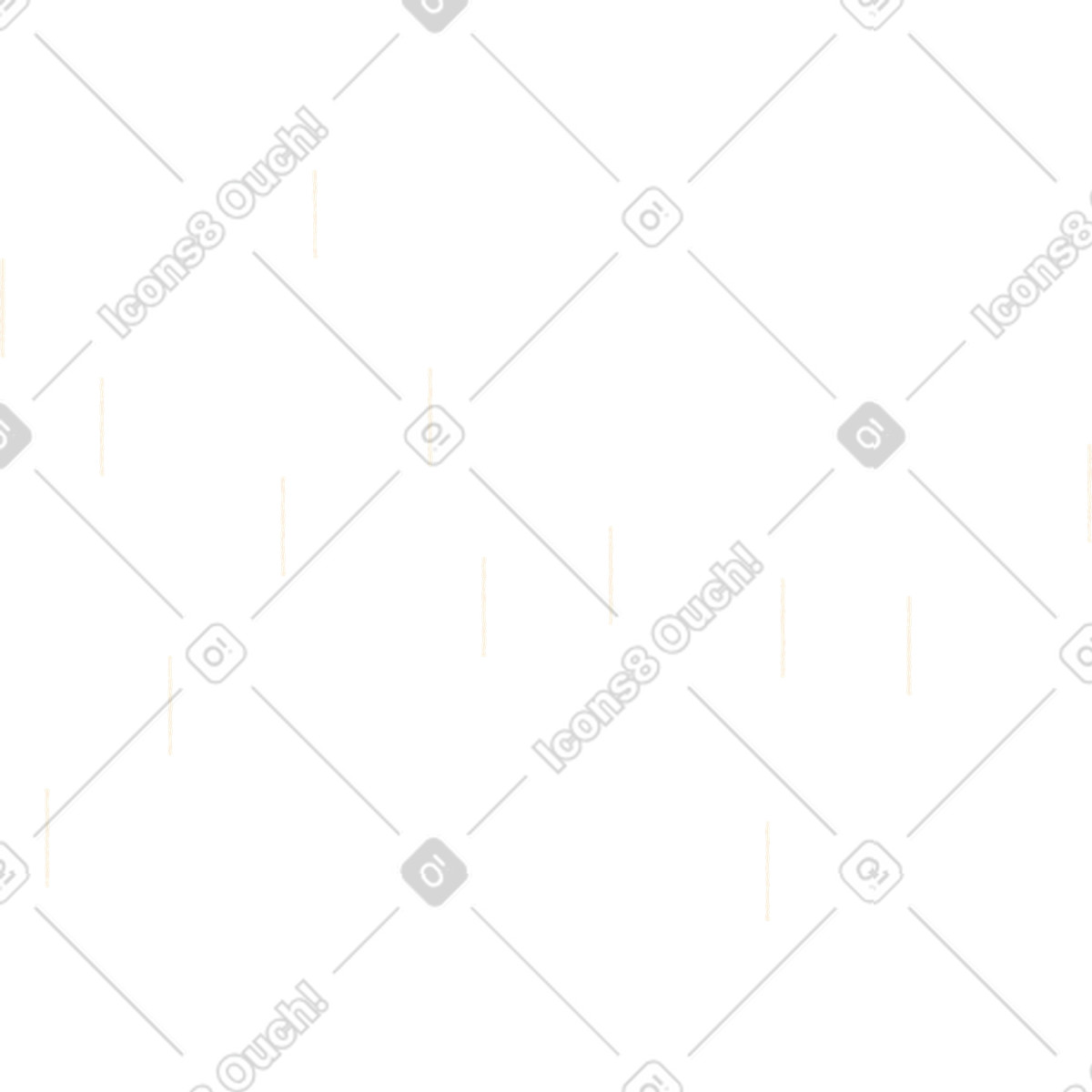 Illustration Pluie dans le style Pablo à télécharger aux formats PNG, SVG