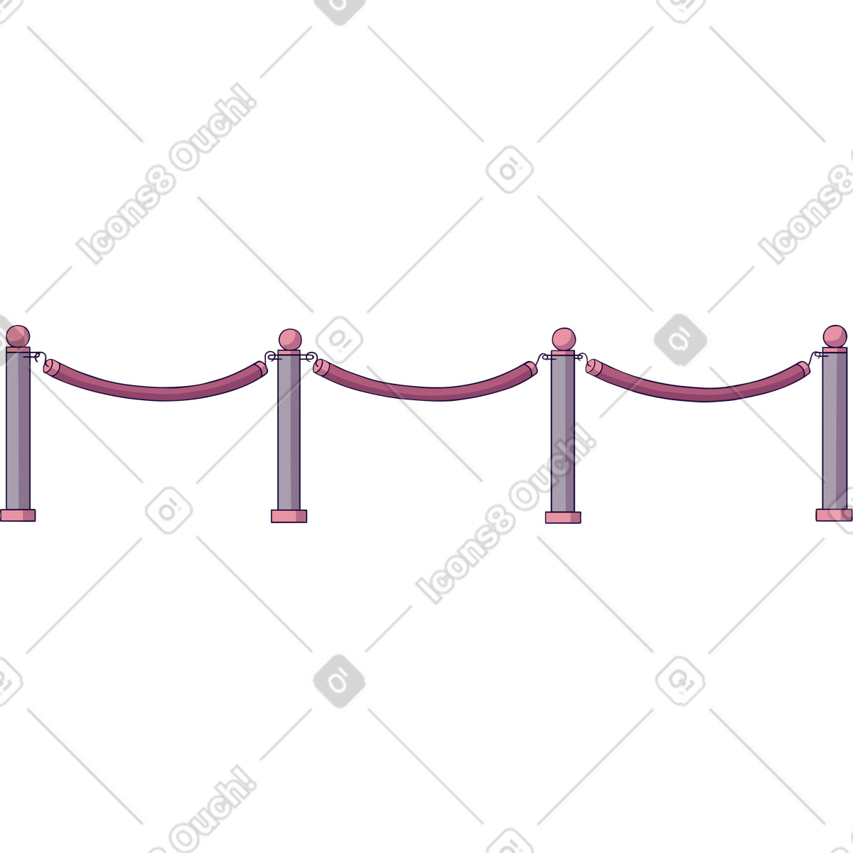 Eastwood スタイルの レッドカーペット のイラストをPNG、SVG形式でダウンロード