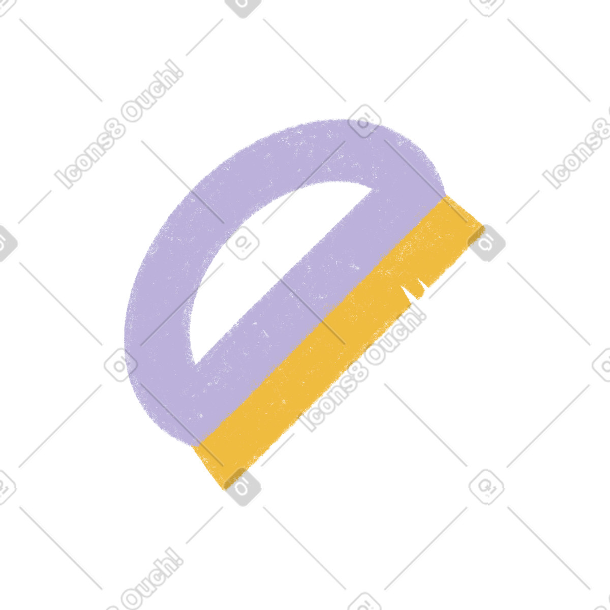 Brush with handle illustrazione in stile Tutti scarica in PNG, SVG