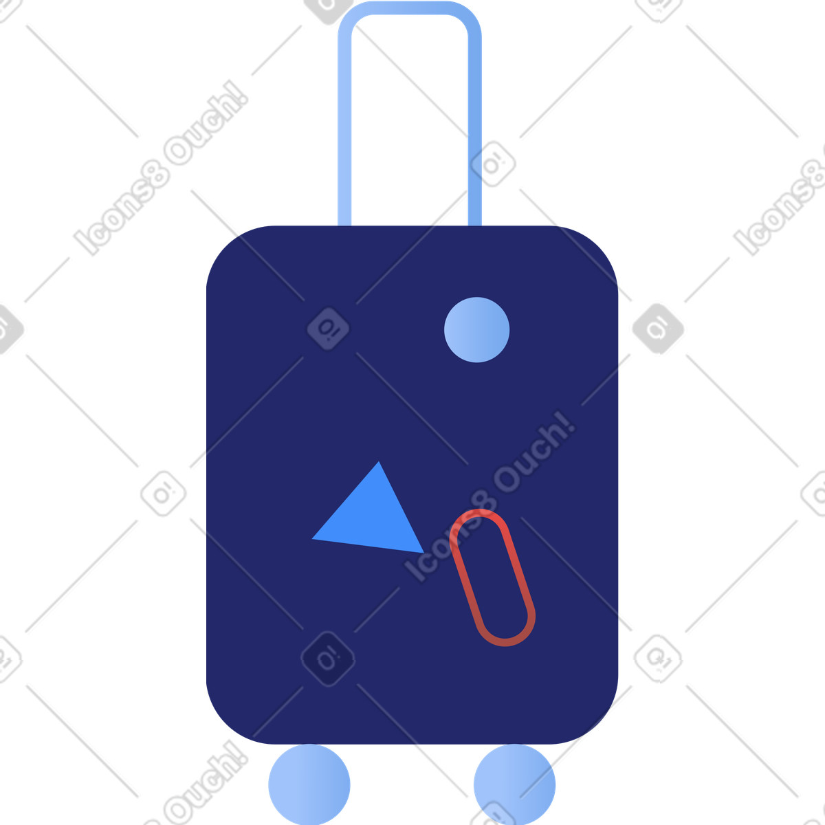 Case illustration in Clip style download in PNG, SVG