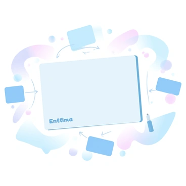 A large illustration board is positioned in the center, labeled with its dimensions. Surrounding it are smaller boards in various sizes, each clearly labeled. The boards are arranged in a way that shows their proportional relationships, with lines connecting them to display how they relate to one another. The background features a subtle gradient of pastel colors, enhancing the diagram without distracting from the boards. Each board is framed with a clean border to maintain clarity and focus on the size differences.