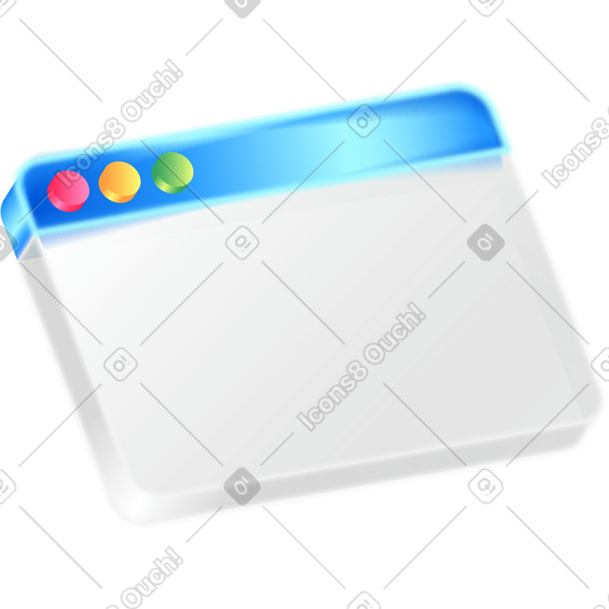 Browser illustration in PNG, SVG