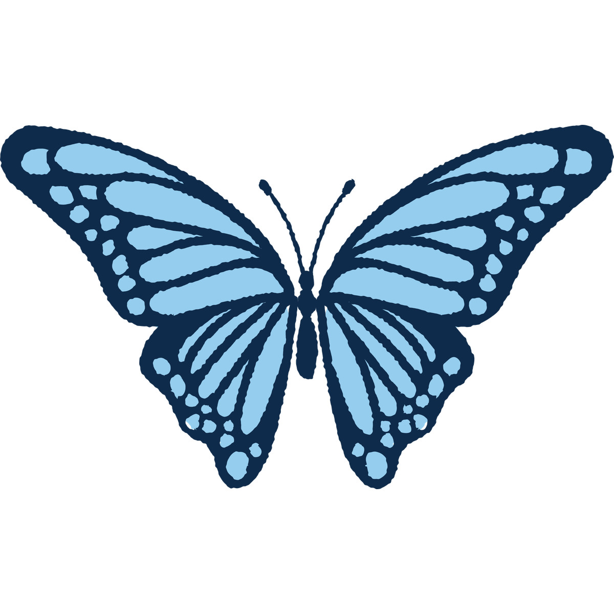 Ilustración Butterfly en estilo Cherry a descargar en PNG y SVG