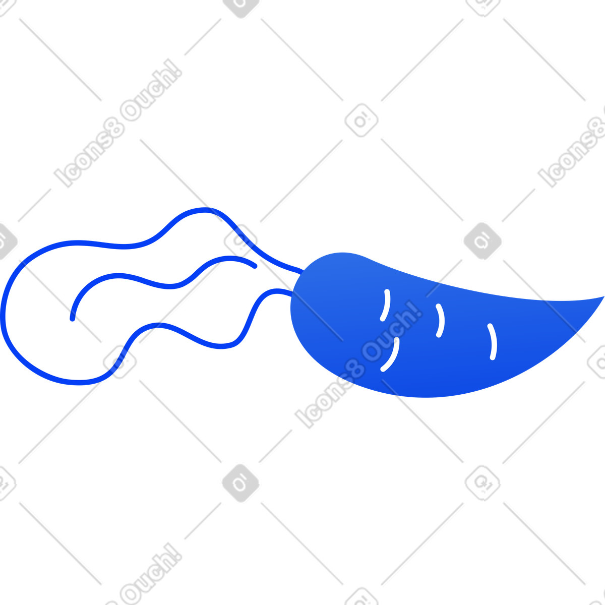 Ilustración Zanahoria en estilo Buddy a descargar en PNG y SVG