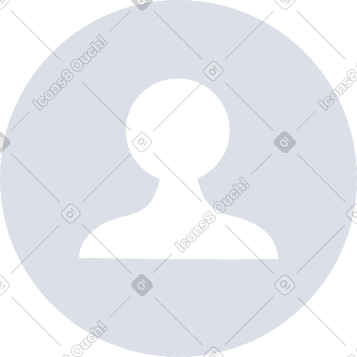 Lagom スタイルの Contact button gray icon のイラストをPNG、SVG形式でダウンロード