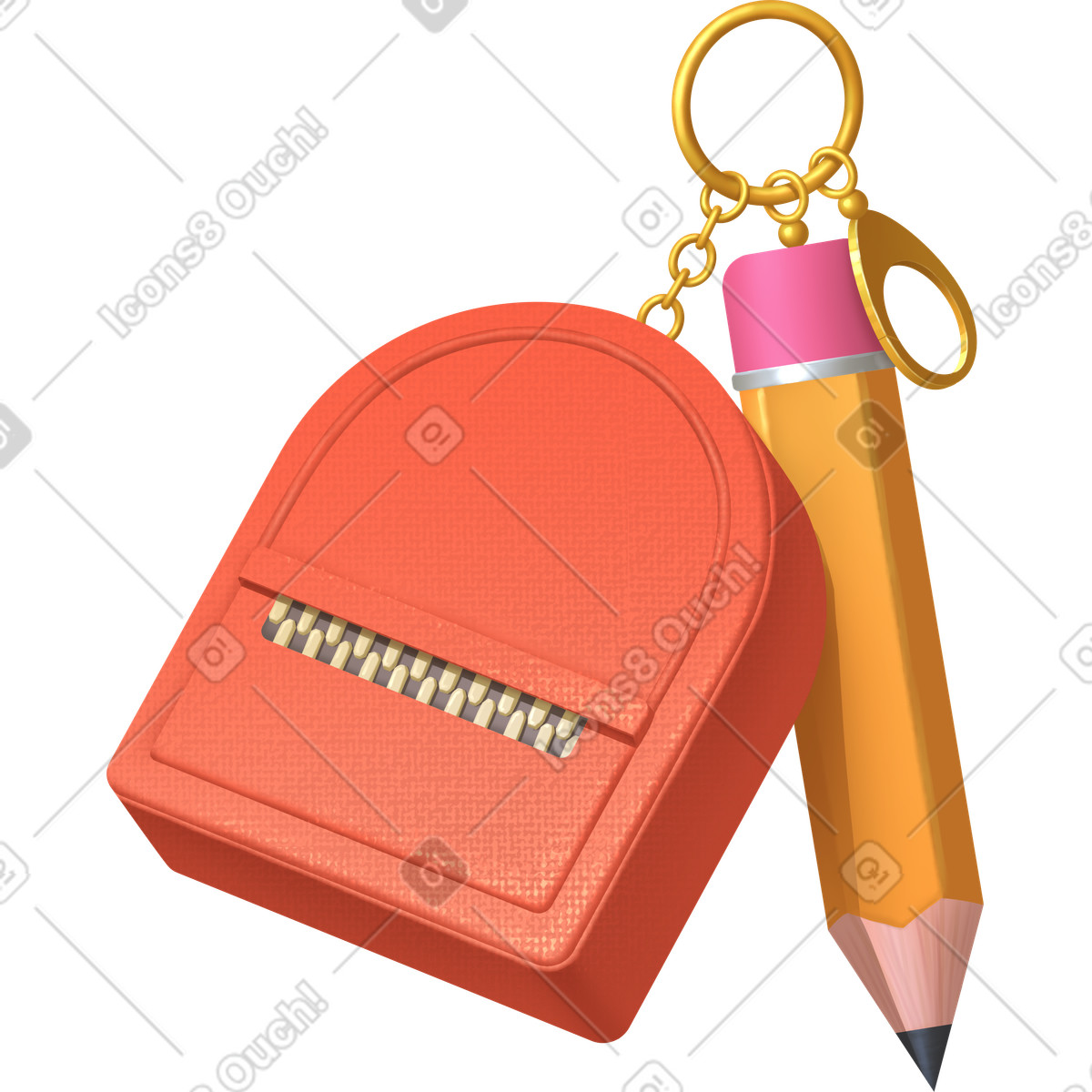 Key chain illustrazione in stile Props scarica in PNG, SVG