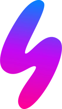 A stylized number four in gradient colors - Vibrant style illustration