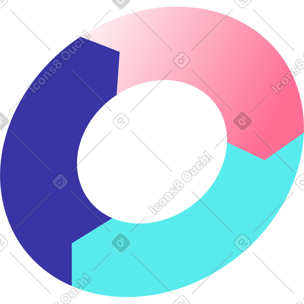 Illustration Roue de vélo dans le style Bright à télécharger aux formats PNG, SVG
