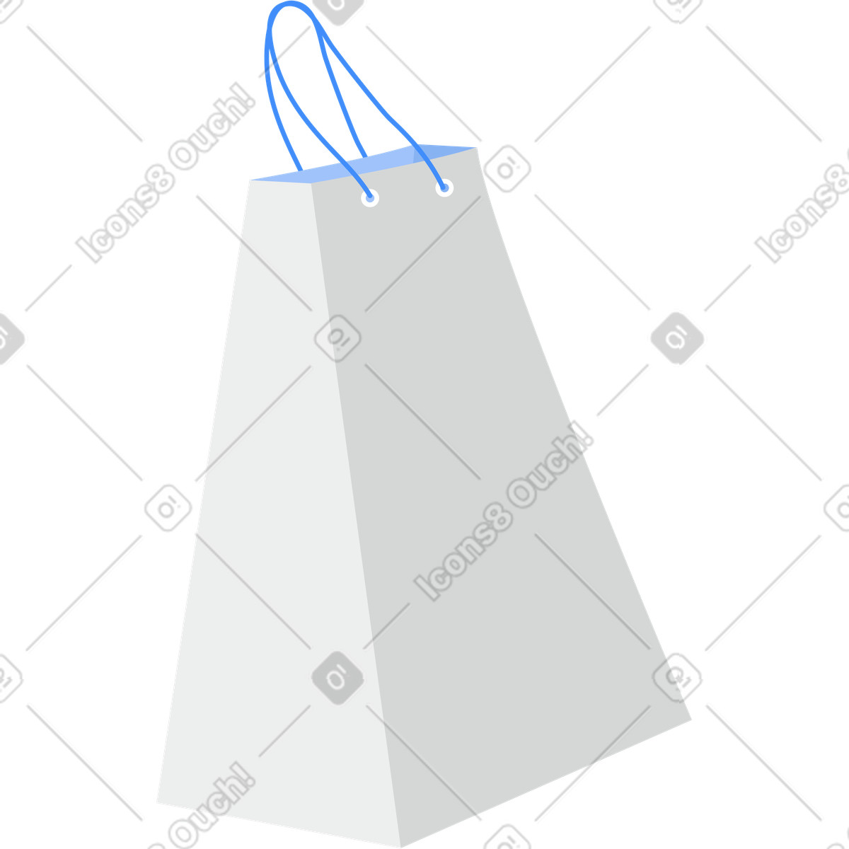 Sacchetto illustrazione in stile Clip scarica in PNG, SVG