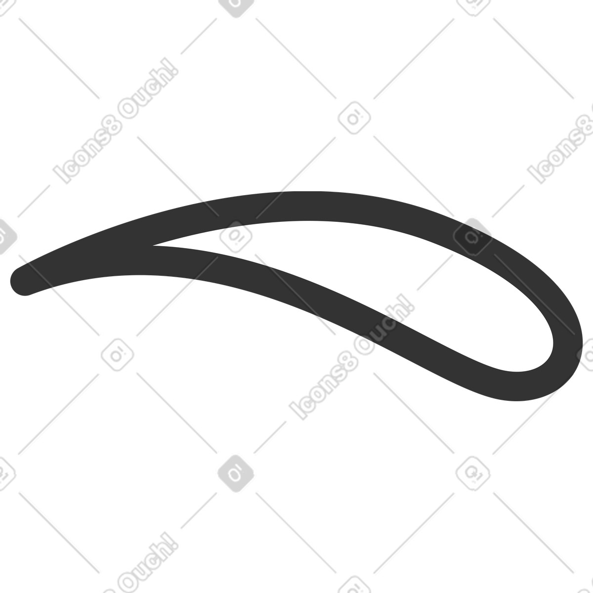 Crayon スタイルの 葉 のイラストをPNG、SVG形式でダウンロード