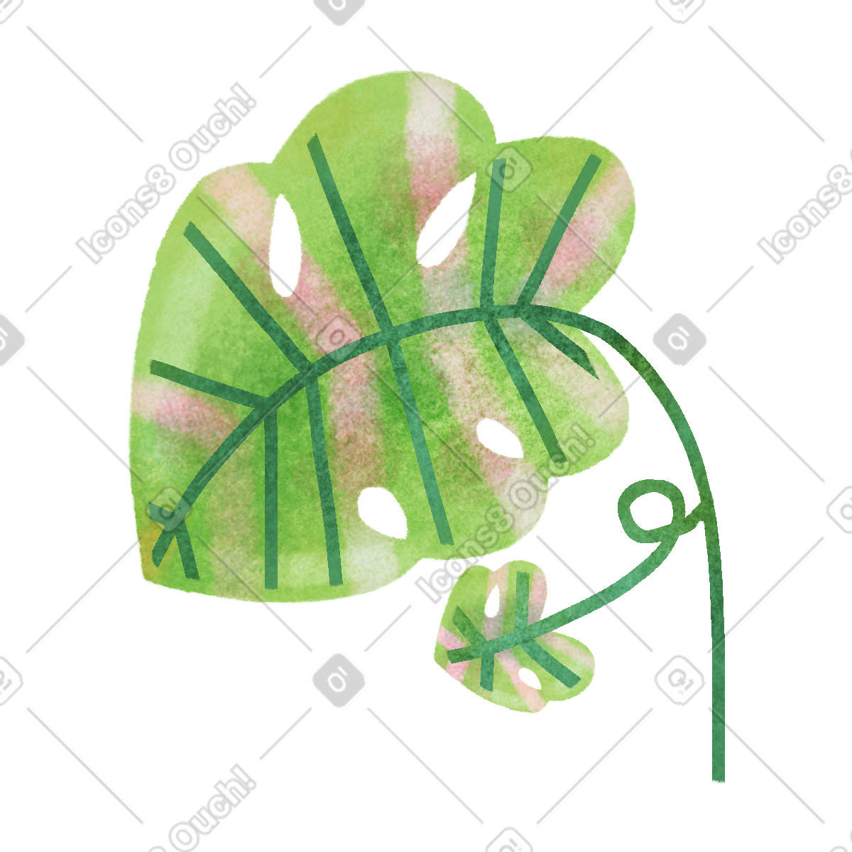 Ilustração de Plantar em no estilo Jungle para baixar em PNG, SVG