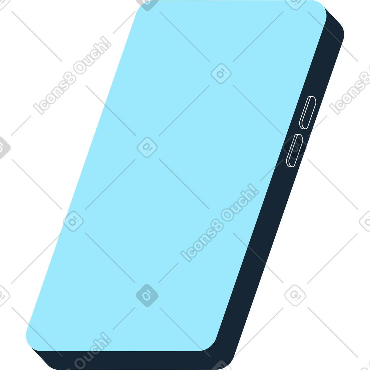 Smartphone clipart illustration featuring vectors and graphics for various projects