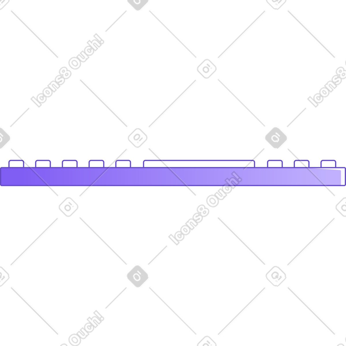 Иллюстрация Клавиатура в стиле Rainbow — скачать в форматах PNG, SVG