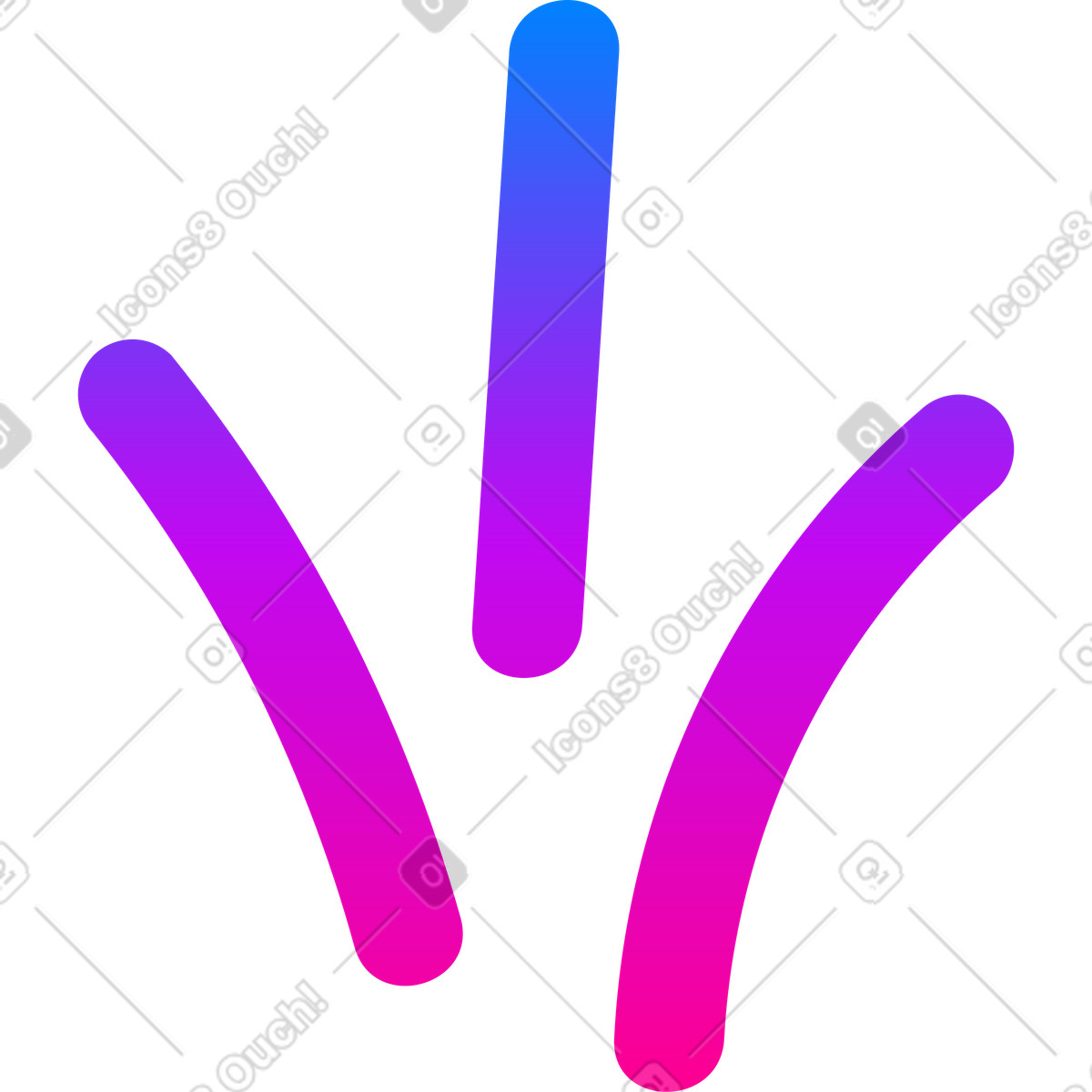 Vibrant 스타일의 튀김 일러스트레이션 PNG, SVG 다운로드