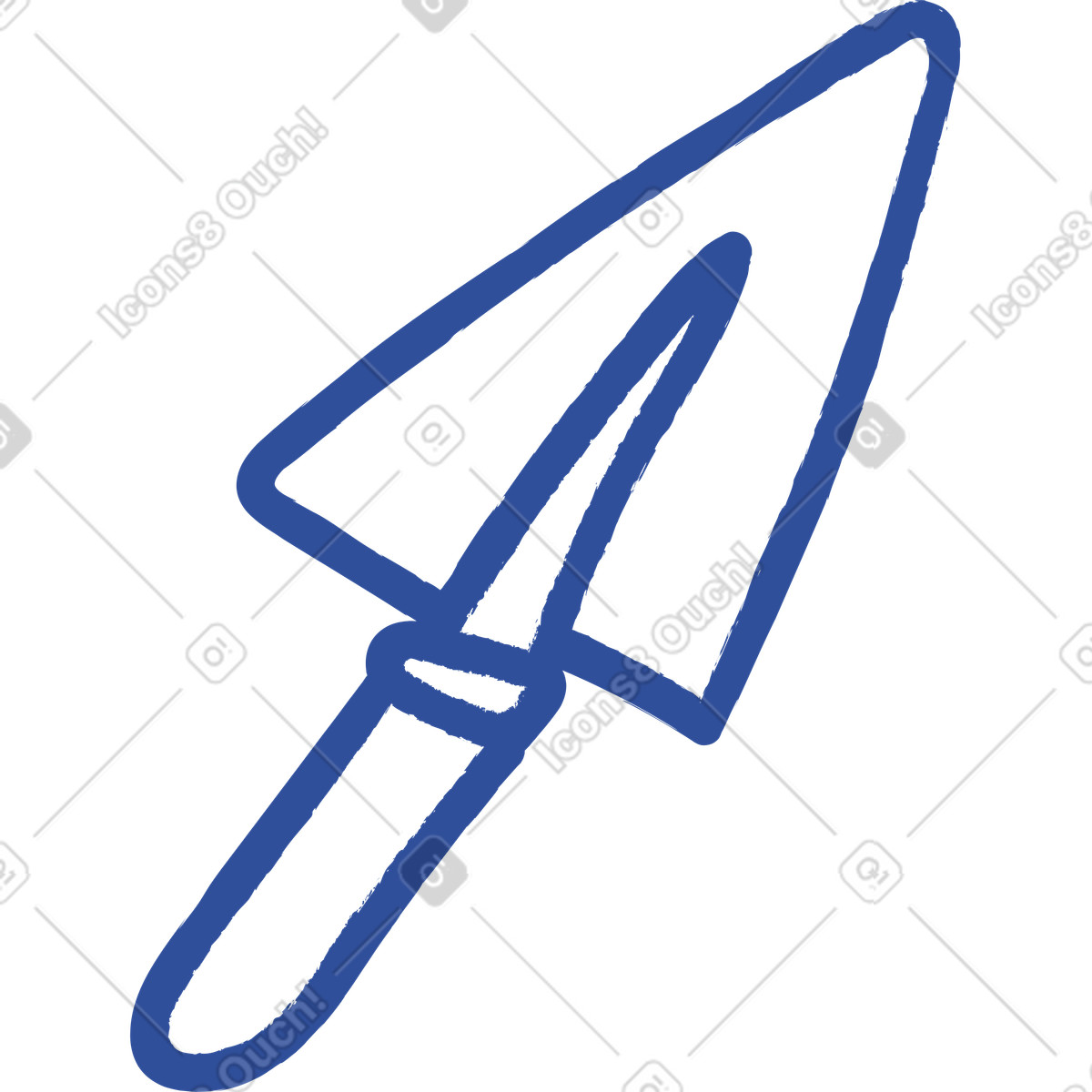 Spatola illustrazione in stile Lime scarica in PNG, SVG