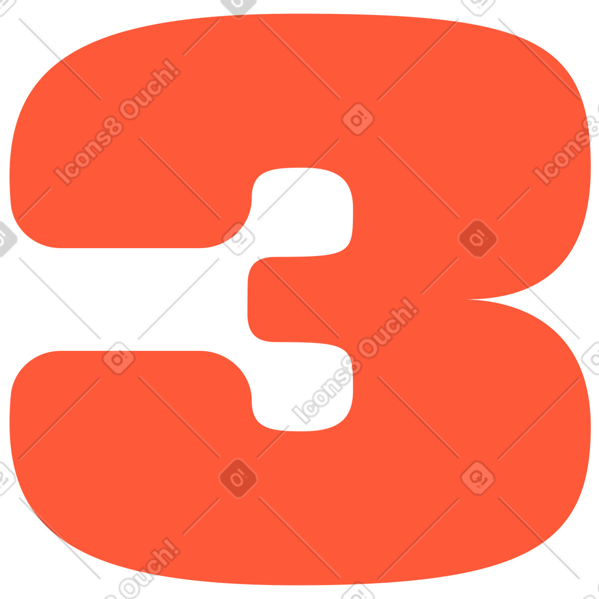 Three illustration in Beam style download in PNG, SVG