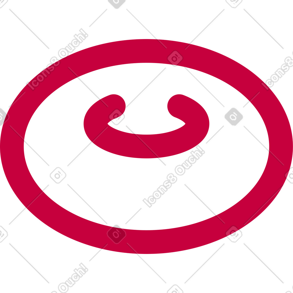 Illustration Donut dans le style Natty à télécharger aux formats PNG, SVG