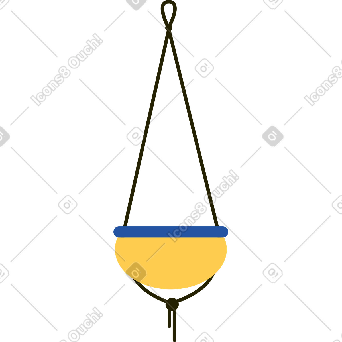 Ilustración Titular de la olla en estilo Spot a descargar en PNG y SVG