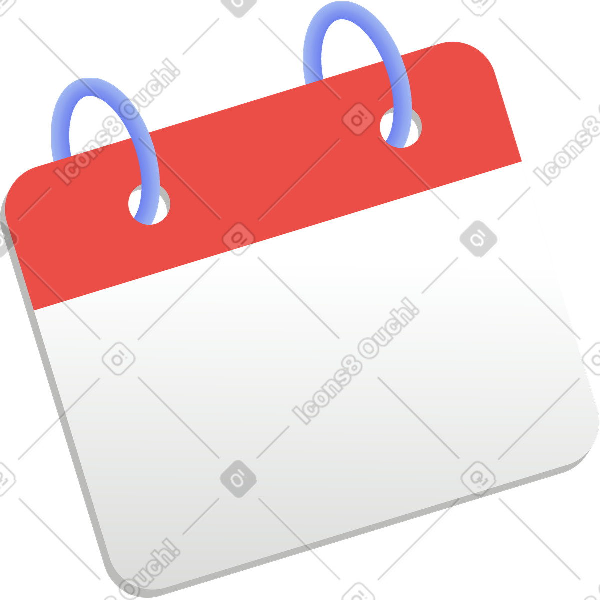 Ilustração de Calendário em no estilo Levels para baixar em PNG, SVG