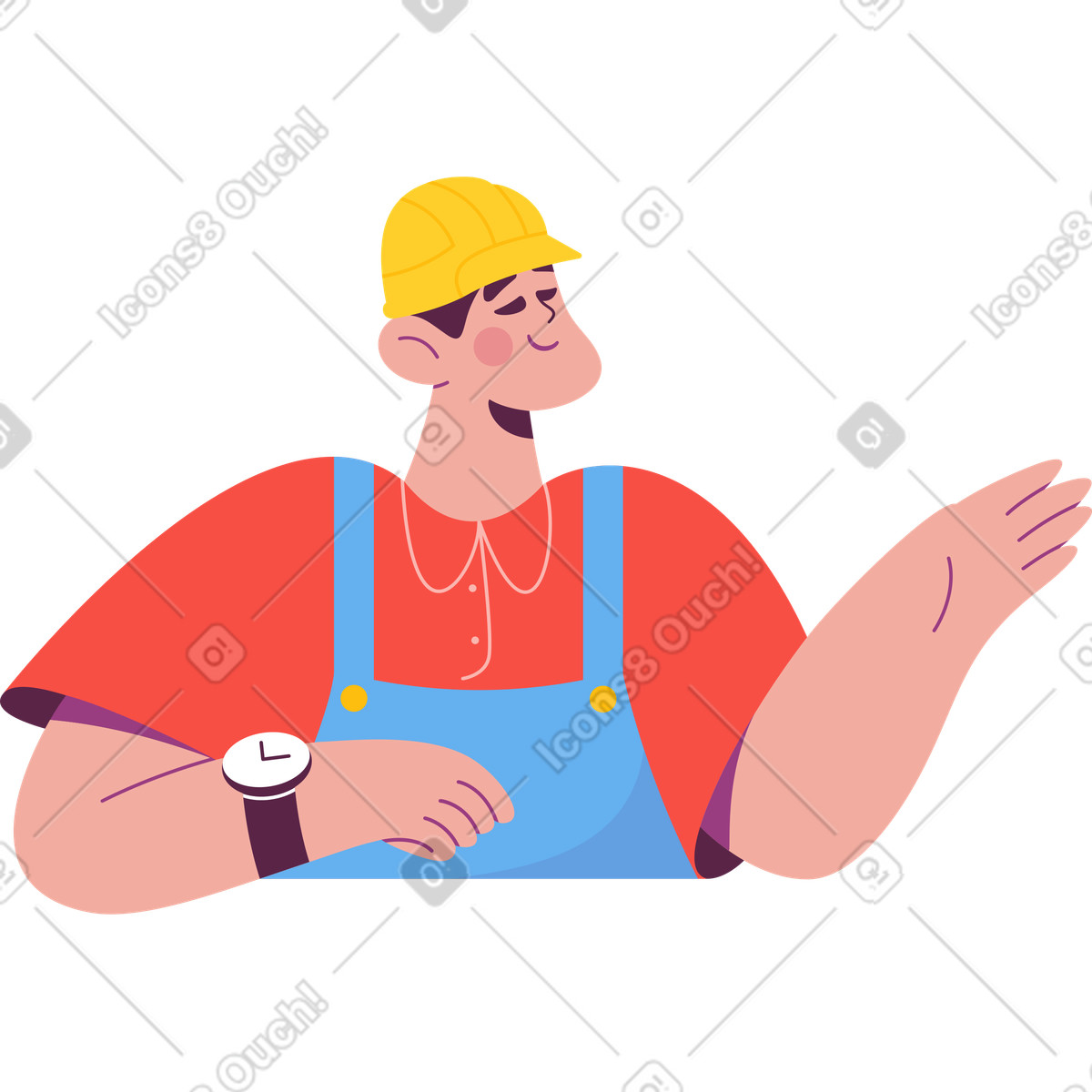 下载 Sammy 风格的 一半的建造者 插画，支持 PNG、SVG 格式
