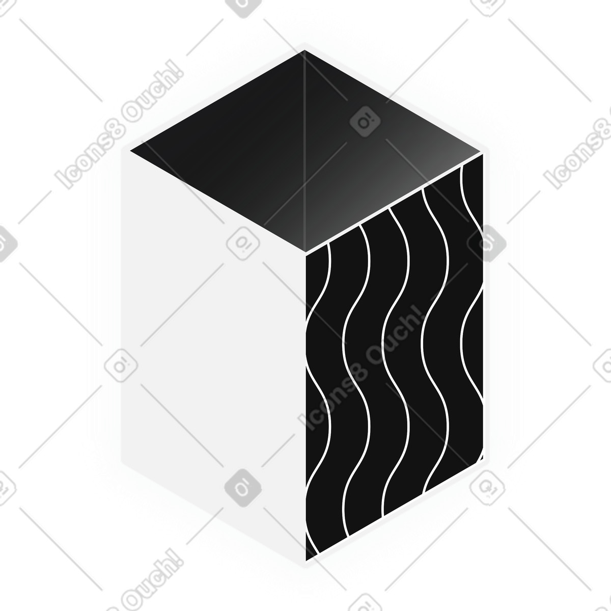 Medium Column illustration in Inverse style download in PNG, SVG