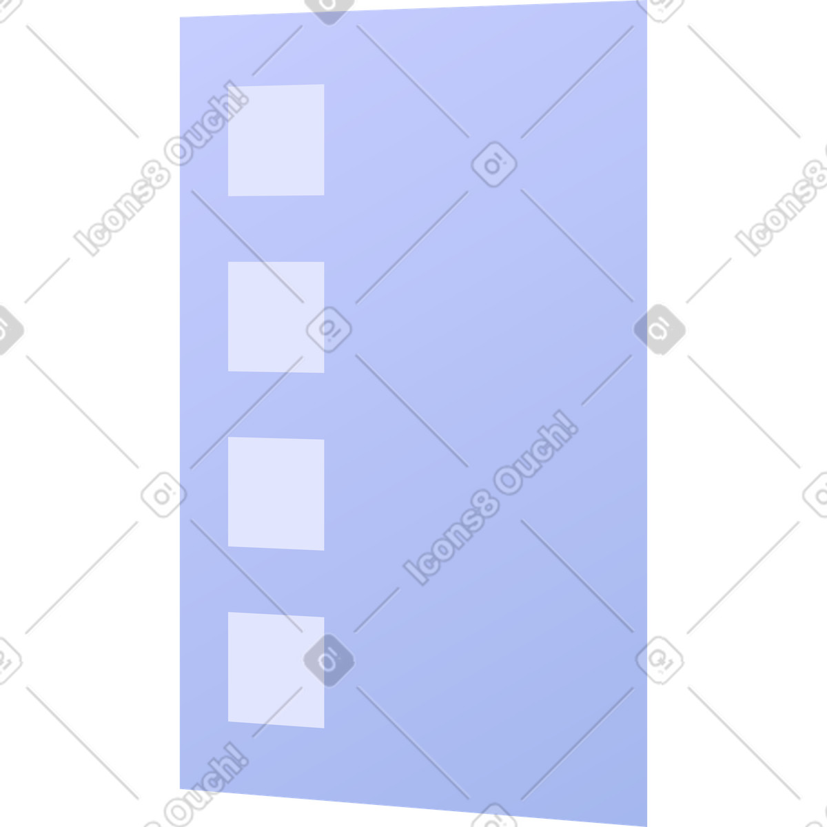 Checkliste für abstracts-Illustration im Quantum-Stil als Download in PNG, SVG
