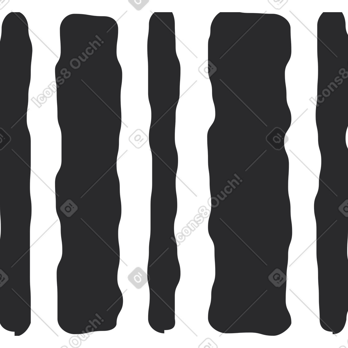 Ilustração de Código barras em no estilo Pablo para baixar em PNG, SVG