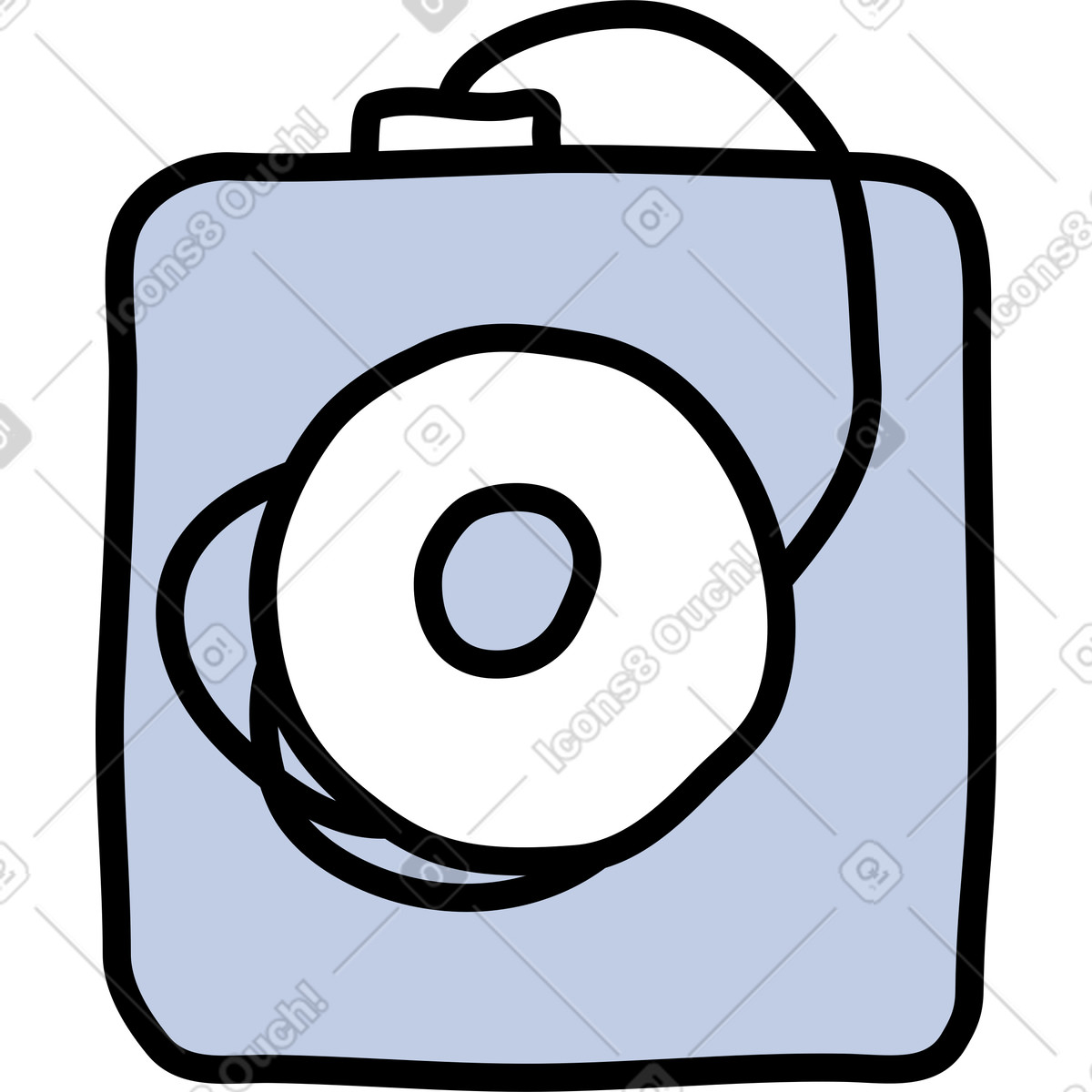 Notes 스타일의 3d printer 일러스트레이션 PNG, SVG 다운로드