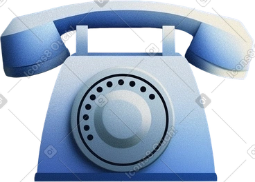 Vintage telephone PNG, SVG