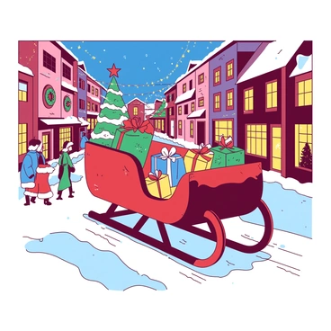 Christmas sleigh