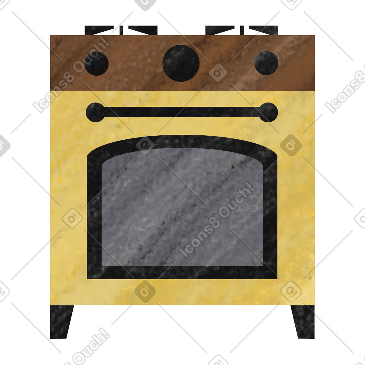 Illustration Four dans le style Family à télécharger aux formats PNG, SVG