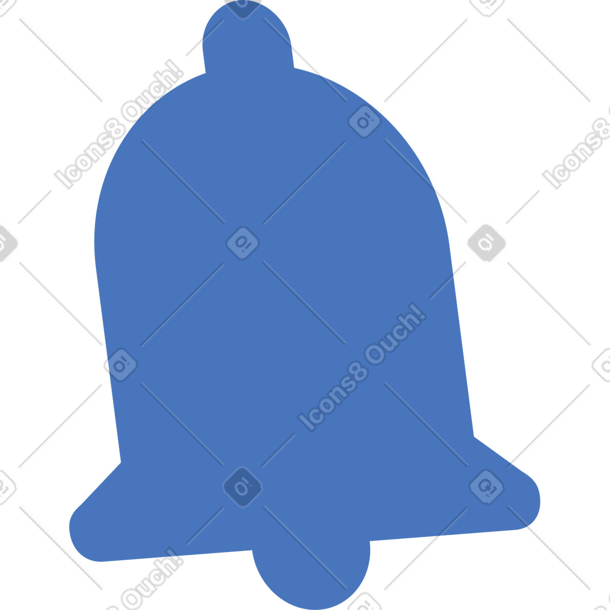 Notification icon illustration in Quantum style download in PNG, SVG