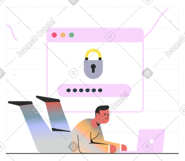 Strong password PNG, SVG