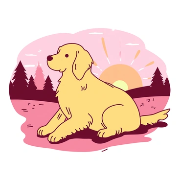 Golden retriever puppy