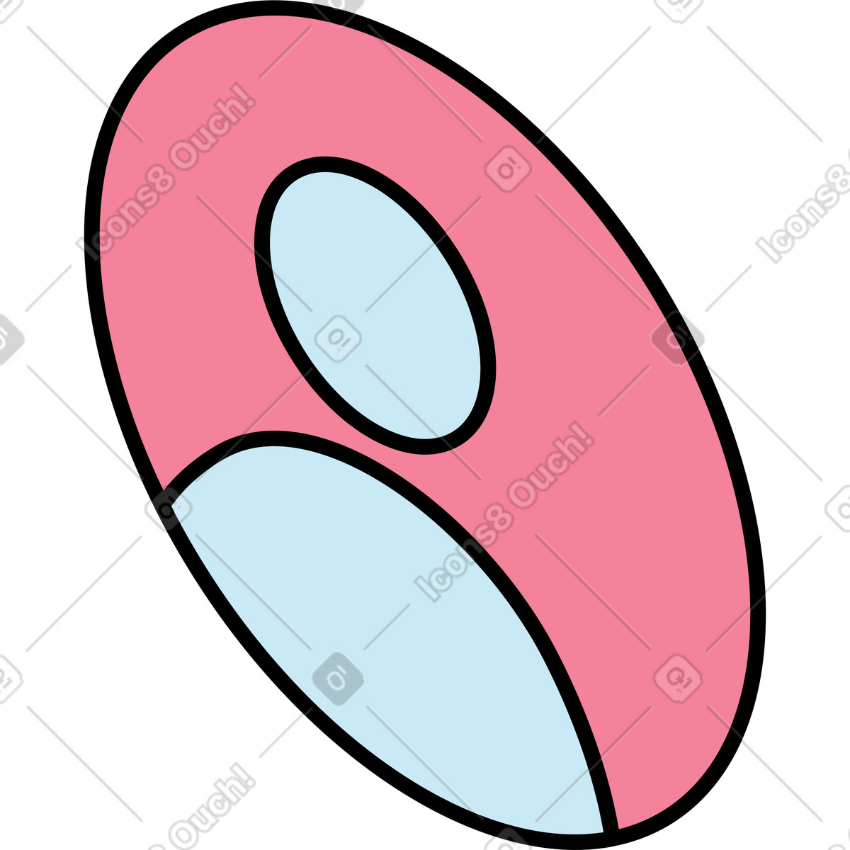 Benutzer avatar-Illustration im Project-Stil als Download in PNG, SVG