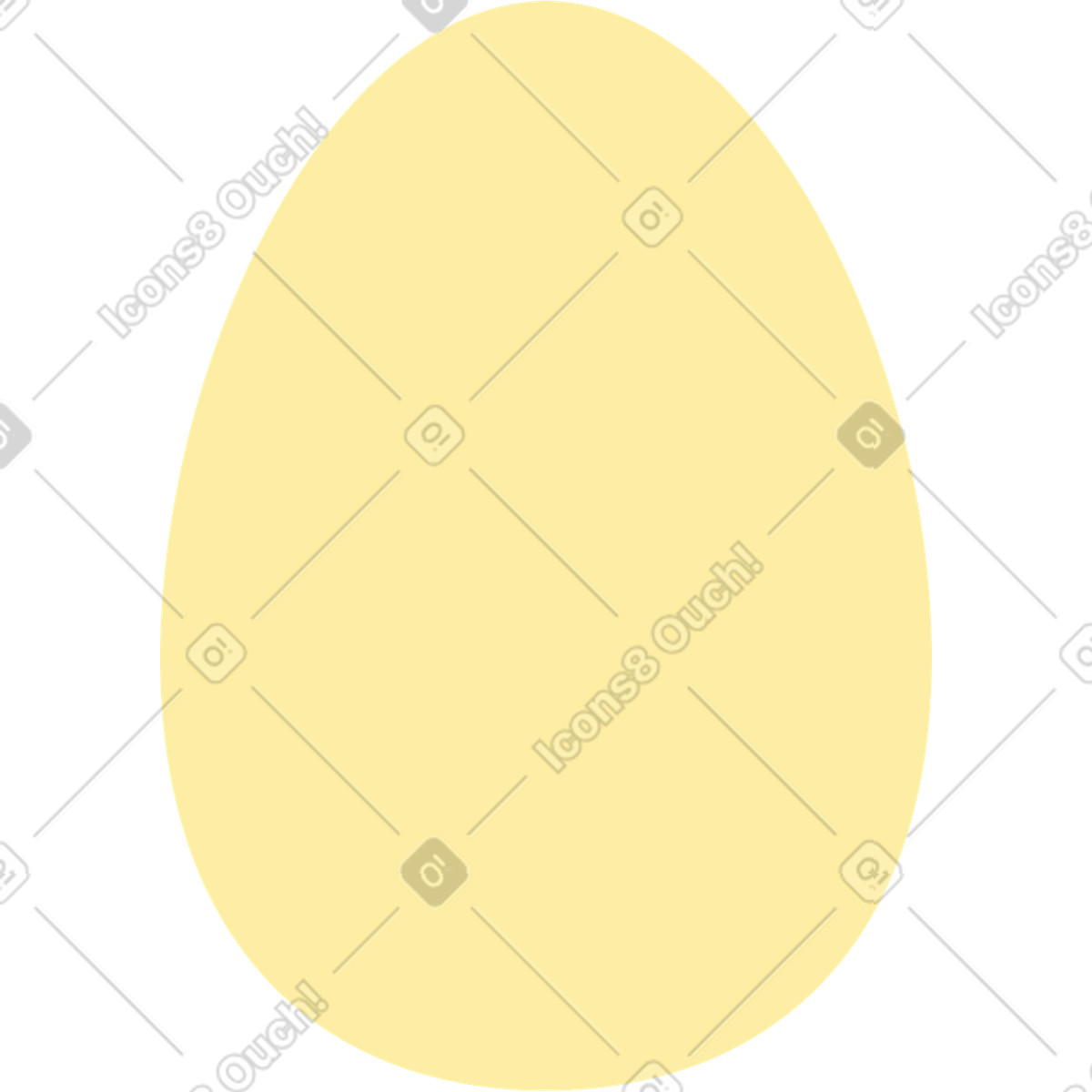 Egg illustration in Polar style download in PNG, SVG