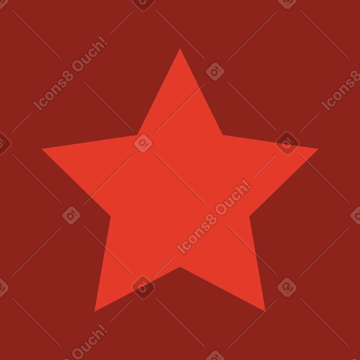 Ilustração de Cubo em no estilo Burgundy para baixar em PNG, SVG