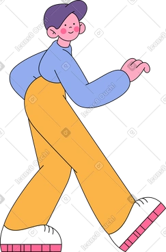 Man walking PNG, SVG