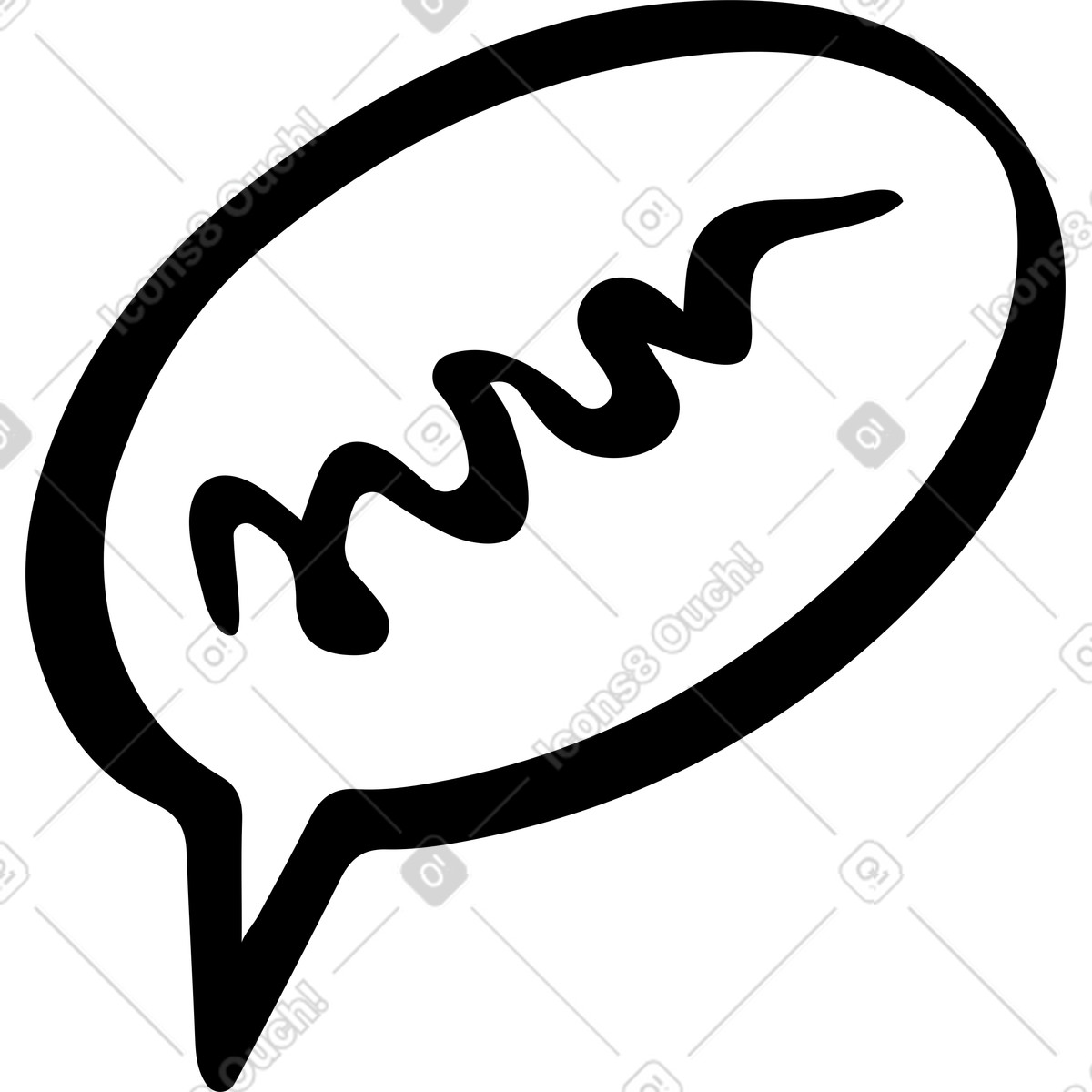 Illustration Bulle de dialogue avec texte dans le style Journal à télécharger aux formats PNG, SVG