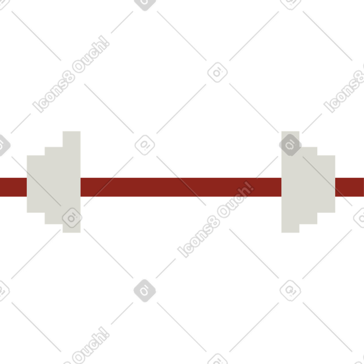 Ilustração de Barra em no estilo Burgundy para baixar em PNG, SVG