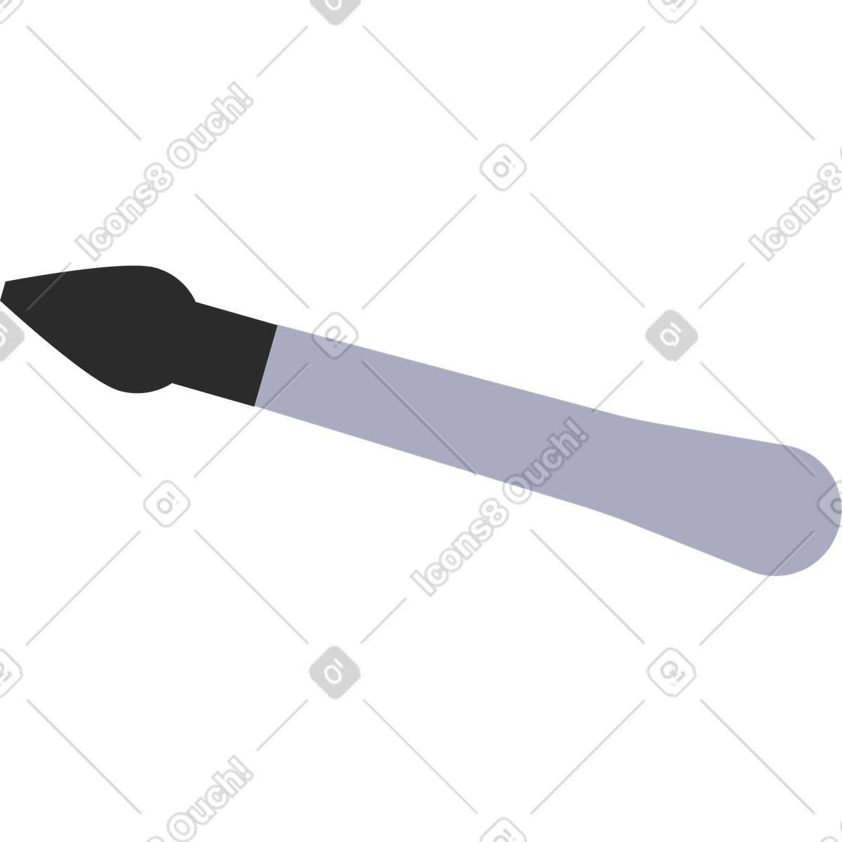 Ilustración Bolígrafo en estilo Marginalia a descargar en PNG y SVG