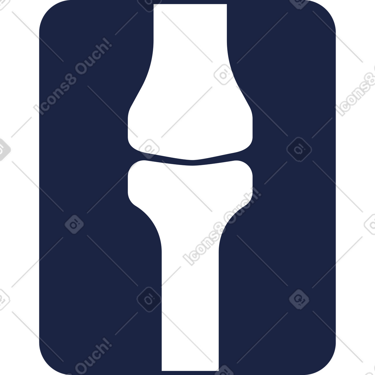 Raggi x illustrazione in stile Urban Line scarica in PNG, SVG