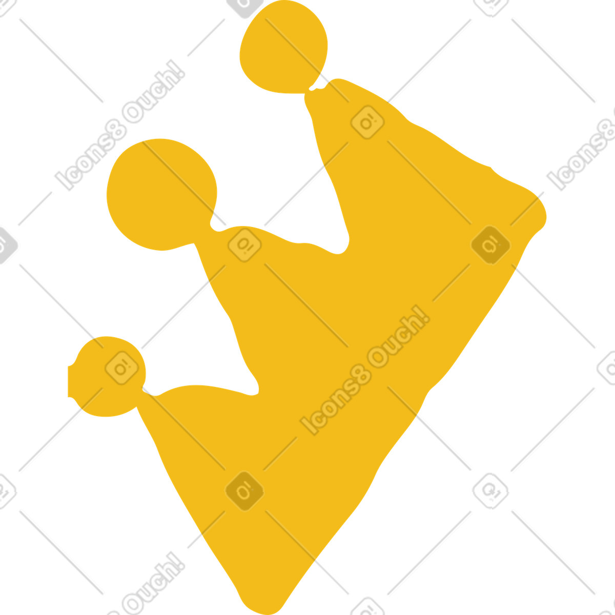 下载 Flamenco 风格的 王冠 插画，支持 PNG、SVG 格式